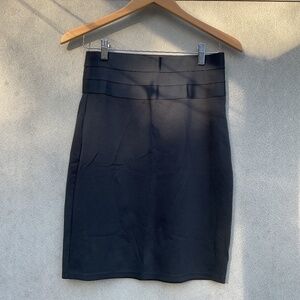 Max Studio Navy Bodycon Mini Skirt Size M New with tags